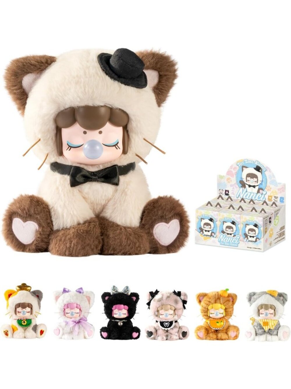 Kawaii Plush Doll Blind Box - Adorable Animal Collectible Toy for Room Decor